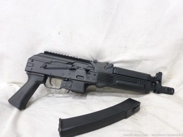 NIB USA Kalashnikov KP-9 Pistol 30 rd 9.25" Muzzle Brake Padded Hard Case-img-1