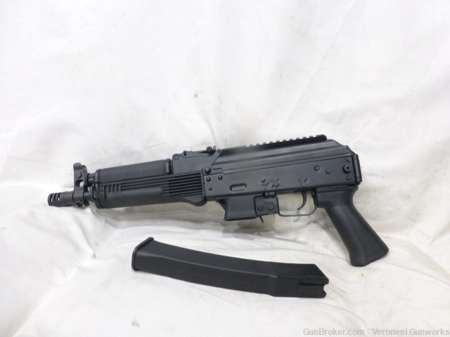 NIB USA Kalashnikov KP-9 Pistol 30 rd 9.25" Muzzle Brake Padded Hard Case-img-5
