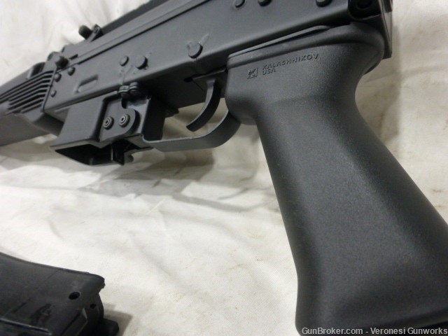 NIB USA Kalashnikov KP-9 Pistol 30 rd 9.25" Muzzle Brake Padded Hard Case-img-6