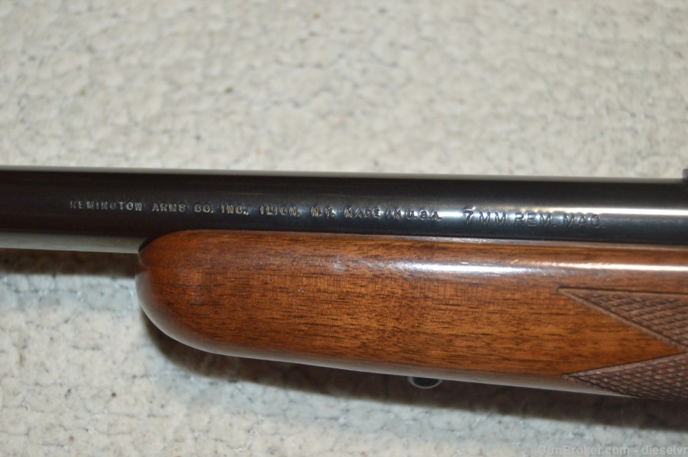 VERY NICE Remington 700 BDL / Classic 7mm Remington Magnum With Sights-img-17