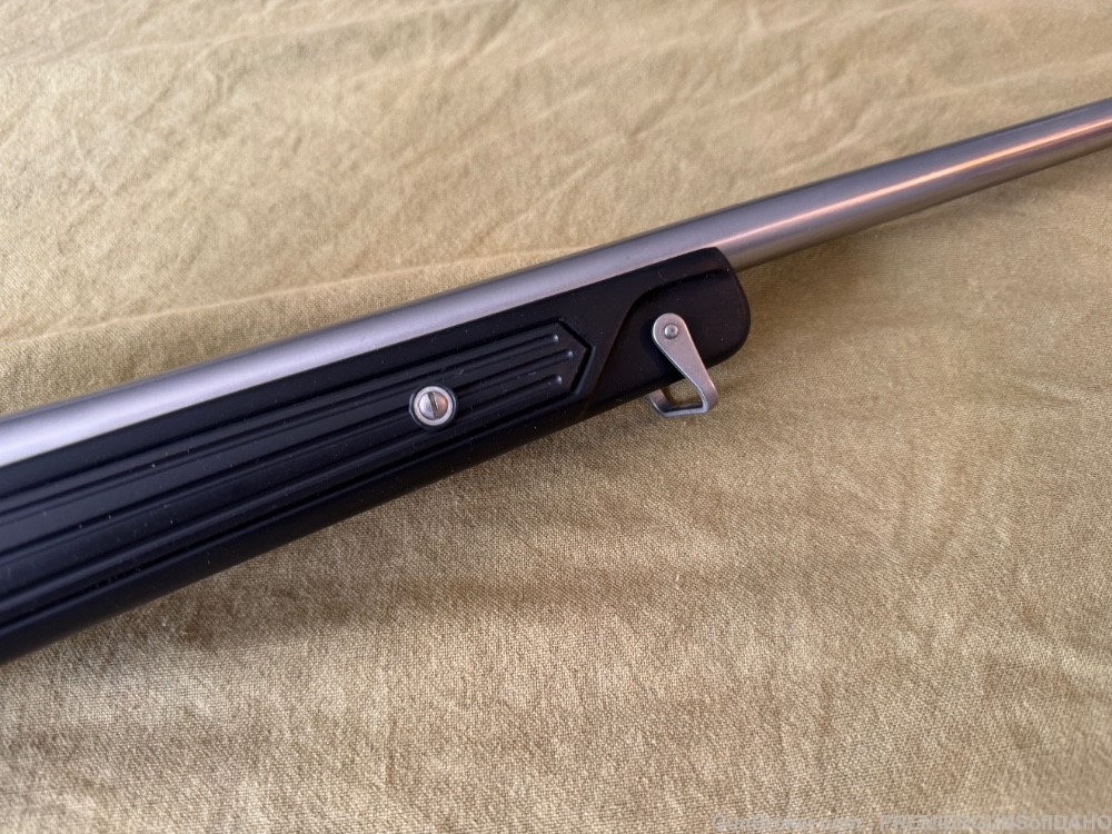 RUGER m77 243 win Zytel boat paddle stock STAINLESS synthetic rifle -img-6