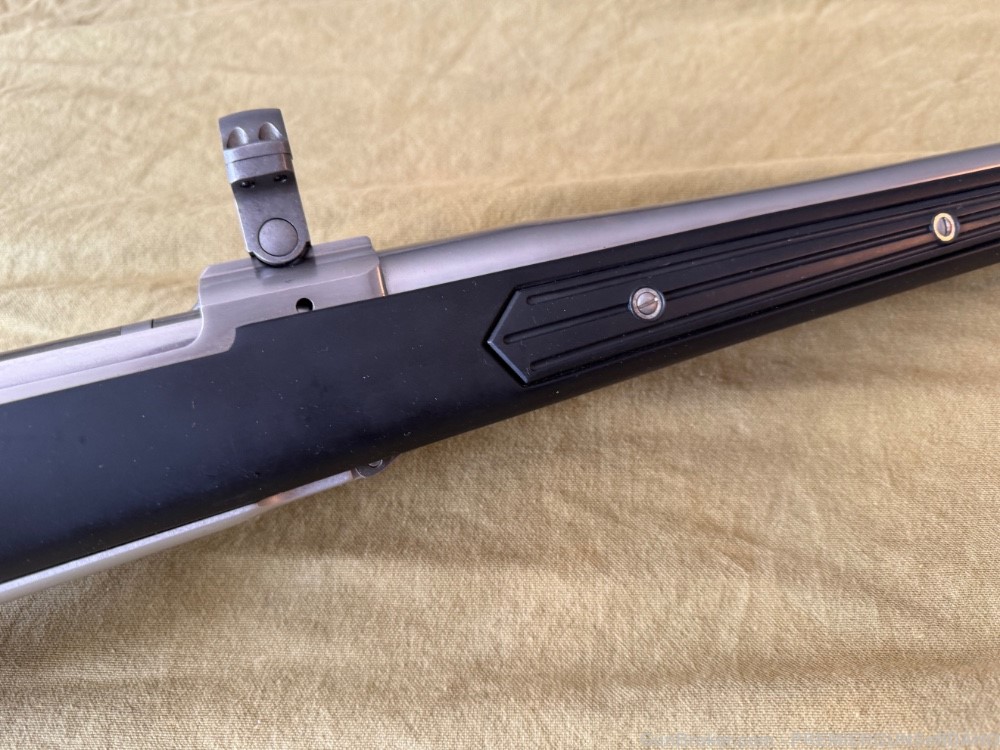 RUGER m77 243 win Zytel boat paddle stock STAINLESS synthetic rifle -img-5