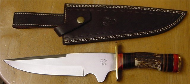 Deer Stag Hunting Knife FTS 115-img-0