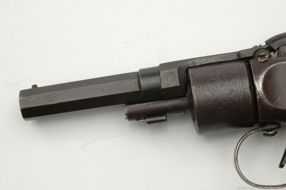 Rare! Massachusetts Arms Co. Maynard Tape Primed Pocket Revolver .28 Cal. -img-10
