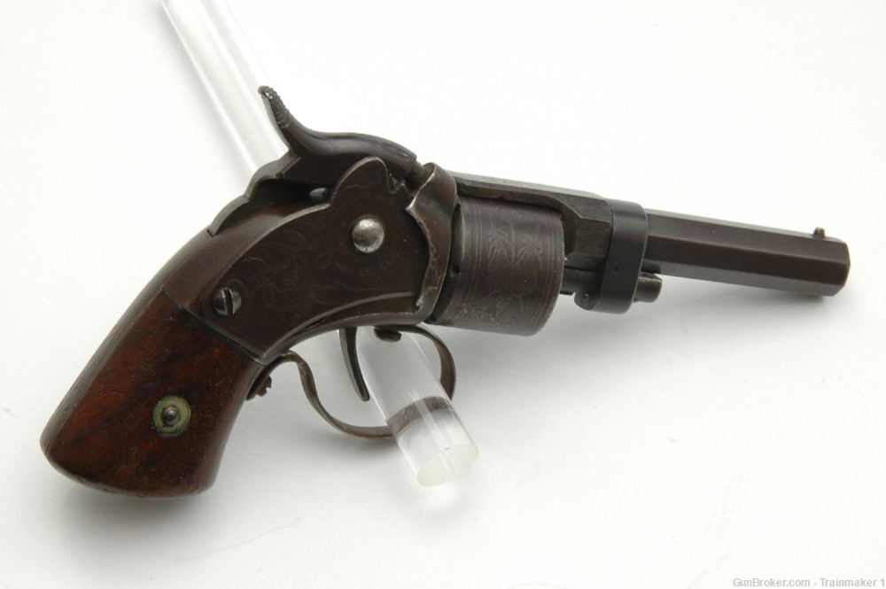 Rare! Massachusetts Arms Co. Maynard Tape Primed Pocket Revolver .28 Cal. -img-17