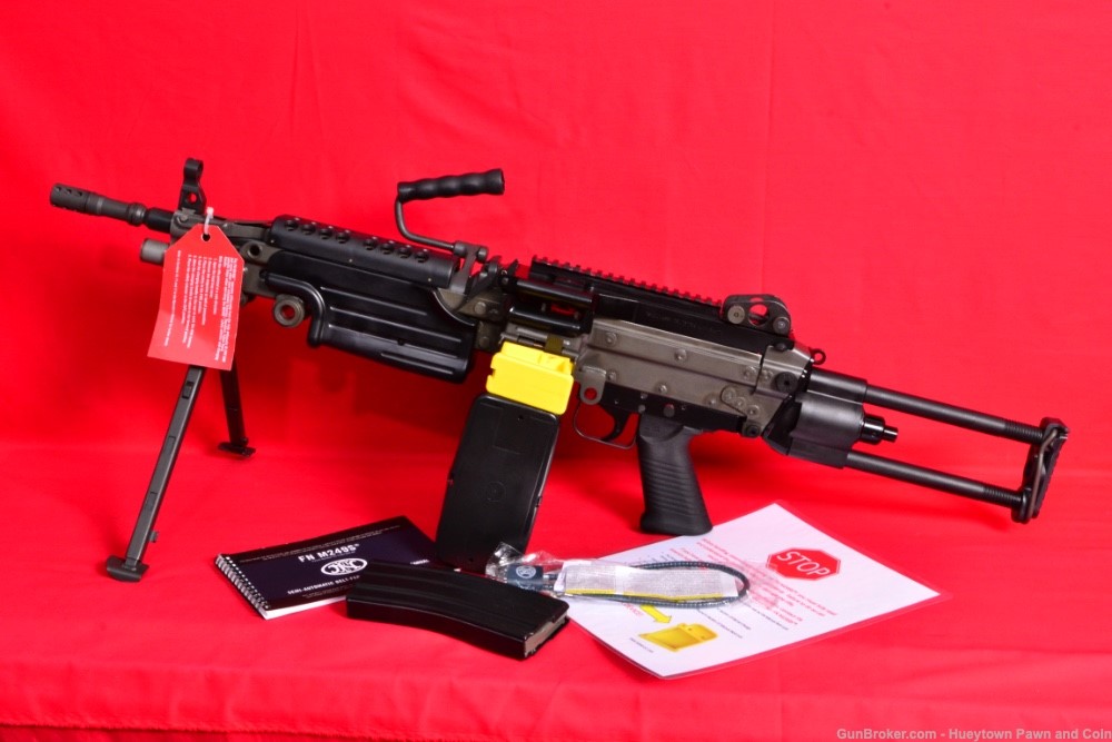 NEW FN M249S PARA 5.56 Belt Fed SAW -img-9