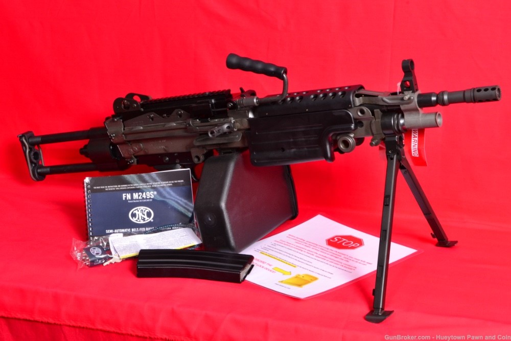 NEW FN M249S PARA 5.56 Belt Fed SAW -img-0