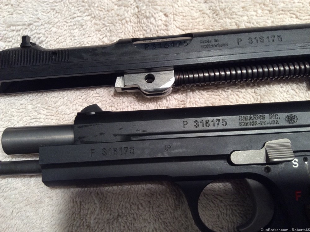 Swiss Sig p210-6 with .22 caliber conversion-img-14