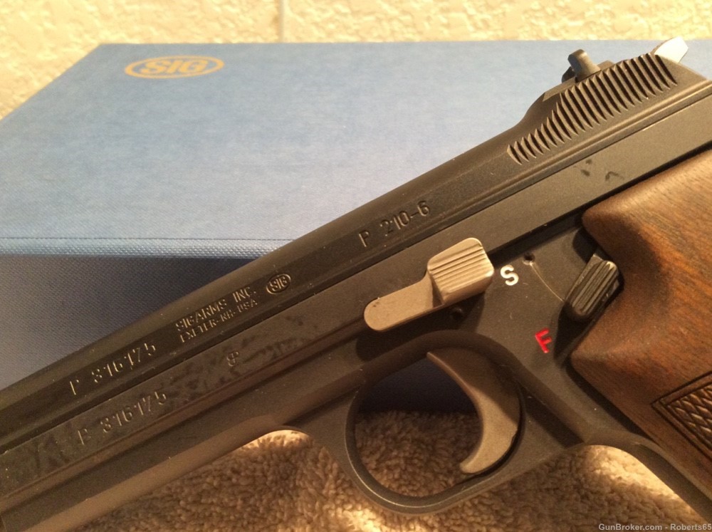 Swiss Sig p210-6 with .22 caliber conversion-img-4