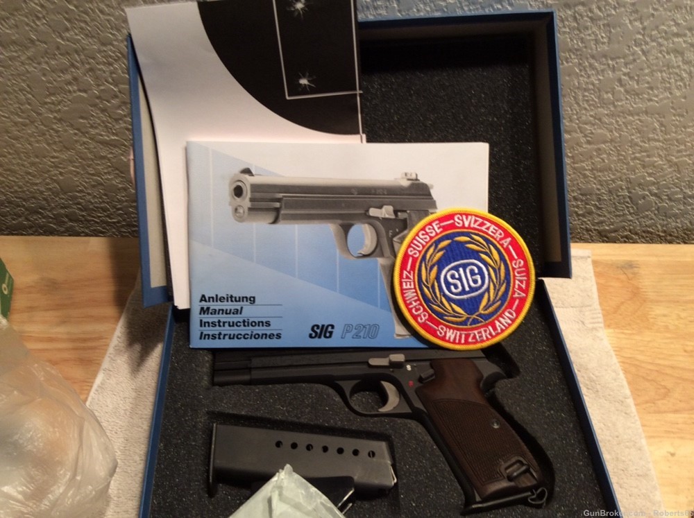 Swiss Sig p210-6 with .22 caliber conversion-img-2
