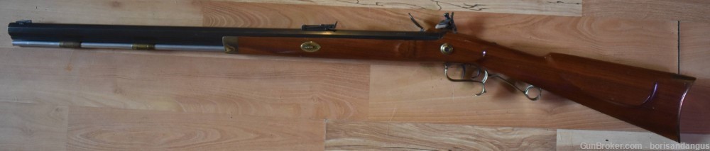 Thompson Center .50 Flintlock Black Powder single shot rifle 28" Octagon-img-6