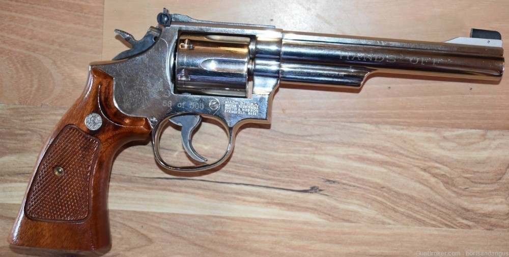S&W Wesson 19 .357 mag 6" Hands Off-img-1