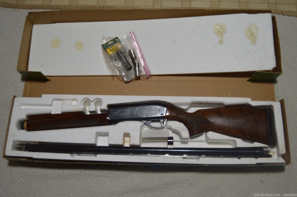 IN BOX High Grade Engraved Remington 870 Target 30" Rem-Choke Highcomb-img-0
