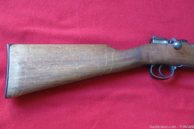 Spanish Model 1916 Short Rifle 7x57 Cal And Barrel Is 21 3/4"C&R OK Read-img-1