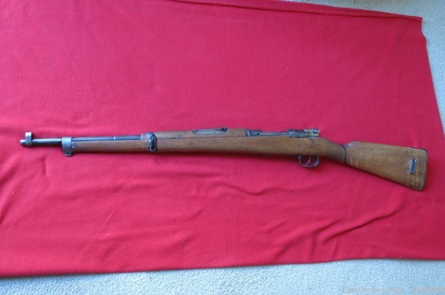 Spanish Model 1916 Short Rifle 7x57 Cal And Barrel Is 21 3/4"C&R OK Read-img-4