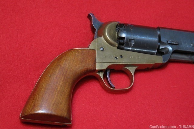 Fusav di Bini & Baronio 1851 Navy Percussion Revolver.36 Cal 7 1/2"Barrel  -img-4