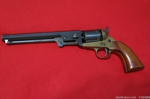 Fusav di Bini & Baronio 1851 Navy Percussion Revolver.36 Cal 7 1/2"Barrel  -img-0