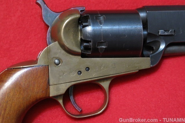 Fusav di Bini & Baronio 1851 Navy Percussion Revolver.36 Cal 7 1/2"Barrel  -img-8