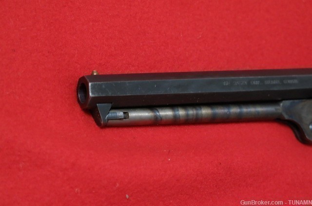 Spesco 1851 Navy Percussion Revolver 36 Cal 7 3/8"Barrel 95% Nice    -img-5