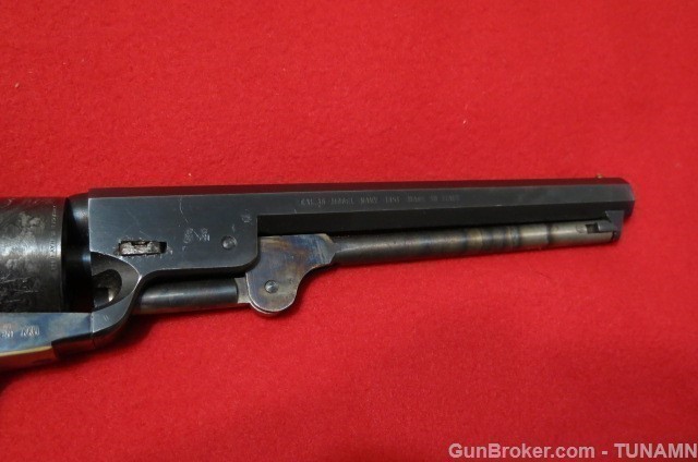 Spesco 1851 Navy Percussion Revolver 36 Cal 7 3/8"Barrel 95% Nice    -img-8