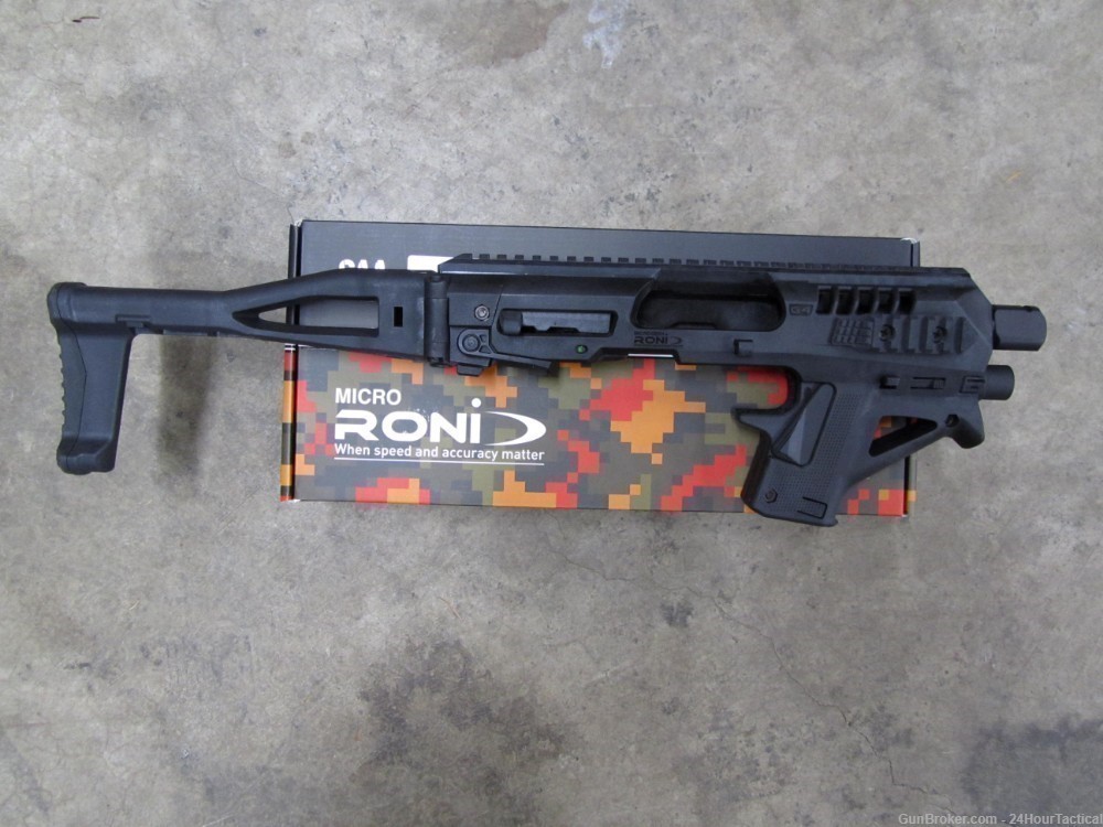 CAA Industries Gen 4 Micro RONI Conversion Kit for Glock 26, 27 Black-img-0