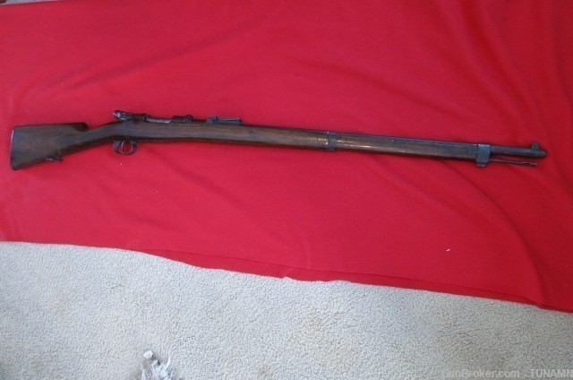 Spanish 1905 Rifle By Oviedo  7mm Mauser 29"Barrel Good Bore C&R OK -img-0