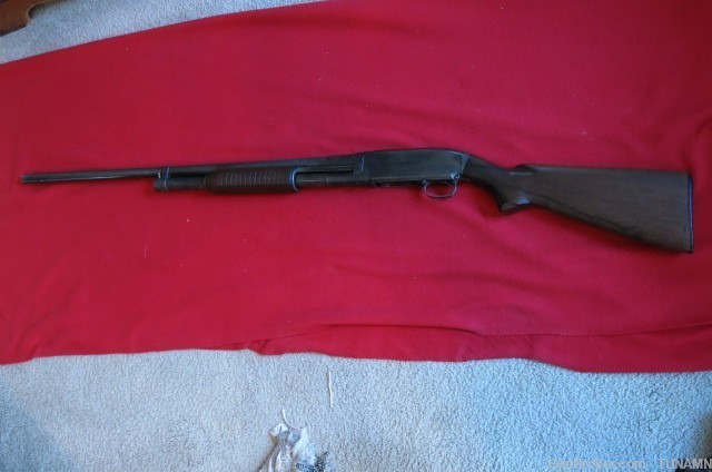 Winchester 12 Ga Model 12 Slide Action Shotgun 30"Barrel Please Read C&R OK-img-5