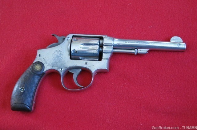 Smith & Wesson 38 SPL 1905 Hand Ejector Revolver 4Th Change Nice -img-0