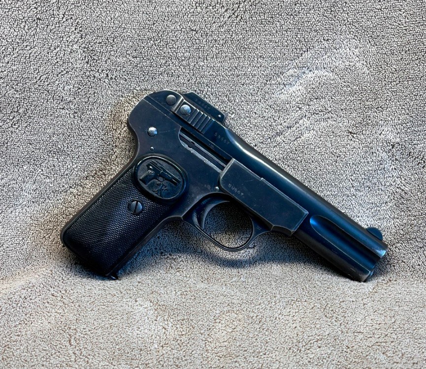 Munich Police Marked FN 1900 Browning with Holster 1902-1903-img-1