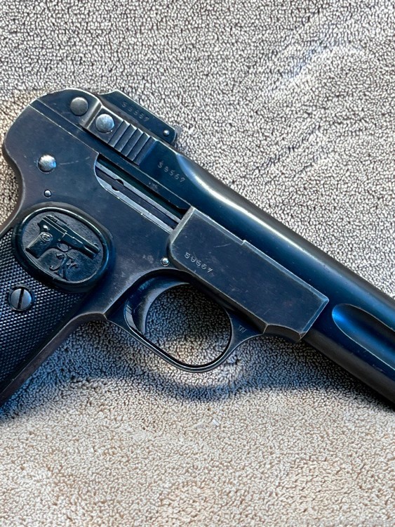 Munich Police Marked FN 1900 Browning with Holster 1902-1903-img-5