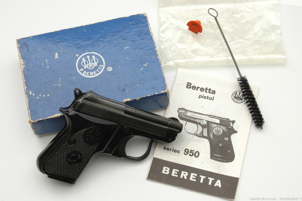 Beretta Model 950BS Minx .22 Short LNIB Circa 1980's mfg Tip-Up Brl. NO RES-img-17