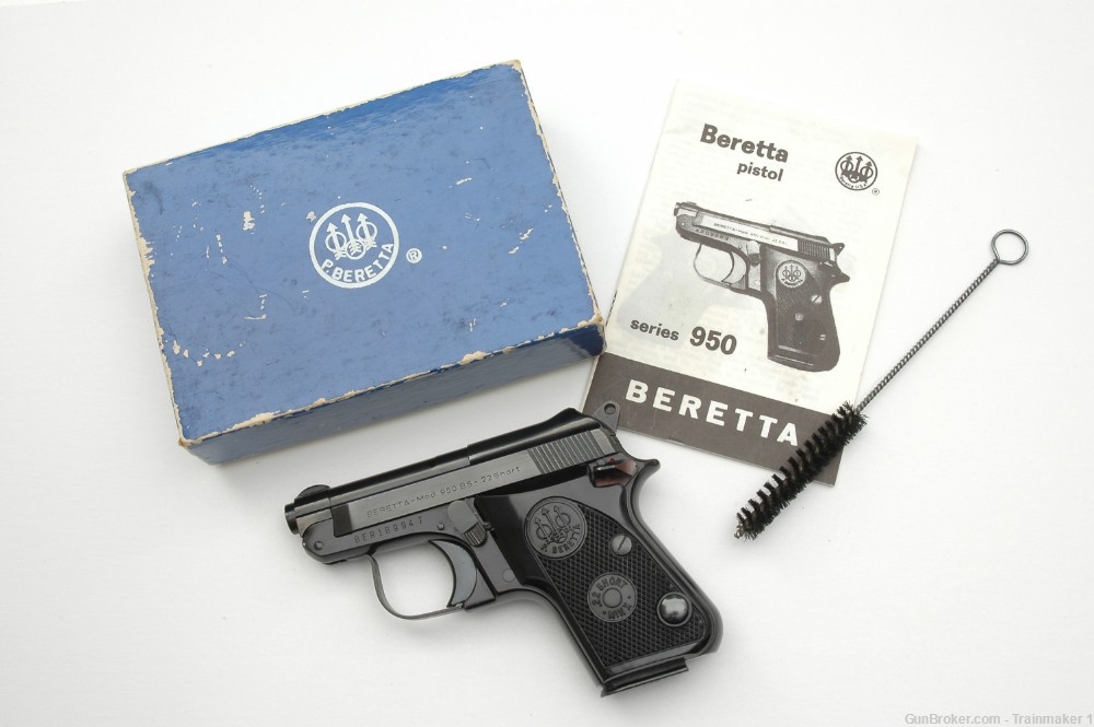 Beretta Model 950BS Minx .22 Short LNIB Circa 1980's mfg Tip-Up Brl. NO RES-img-1