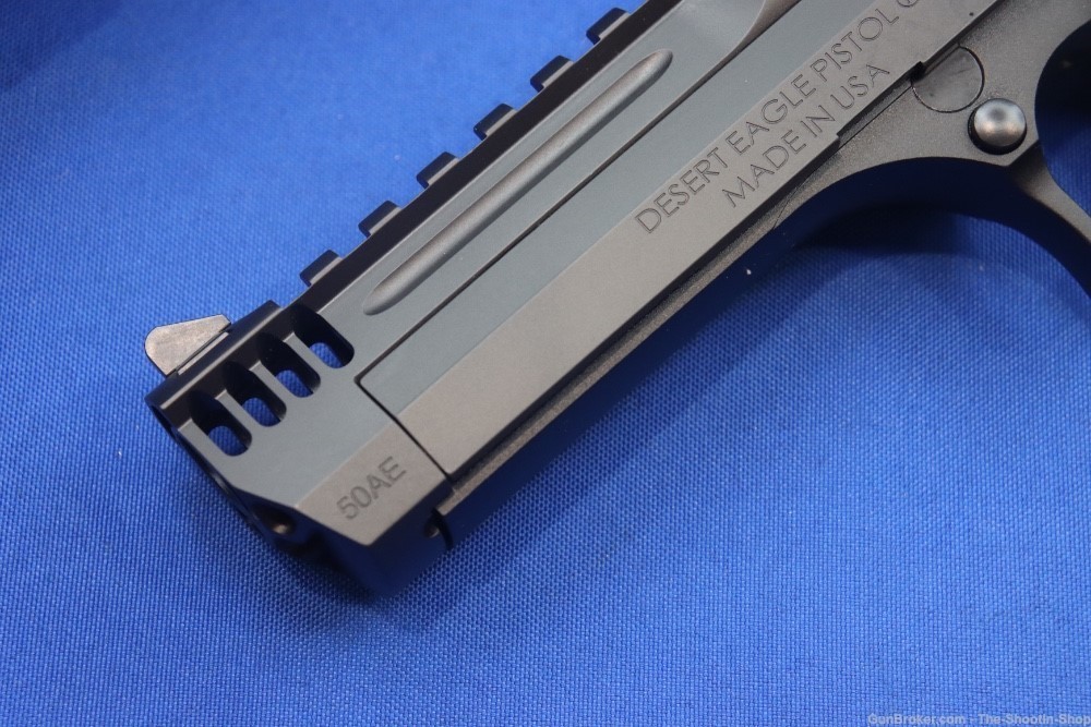 Magnum Research Desert Eagle Pistol 50AE 5" Black DE50 L5 Muzzle Brake 50-img-2