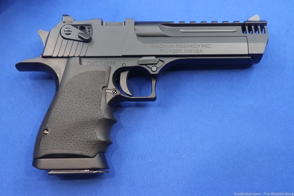 Magnum Research Desert Eagle Pistol 50AE 5" Black DE50 L5 Muzzle Brake 50-img-8