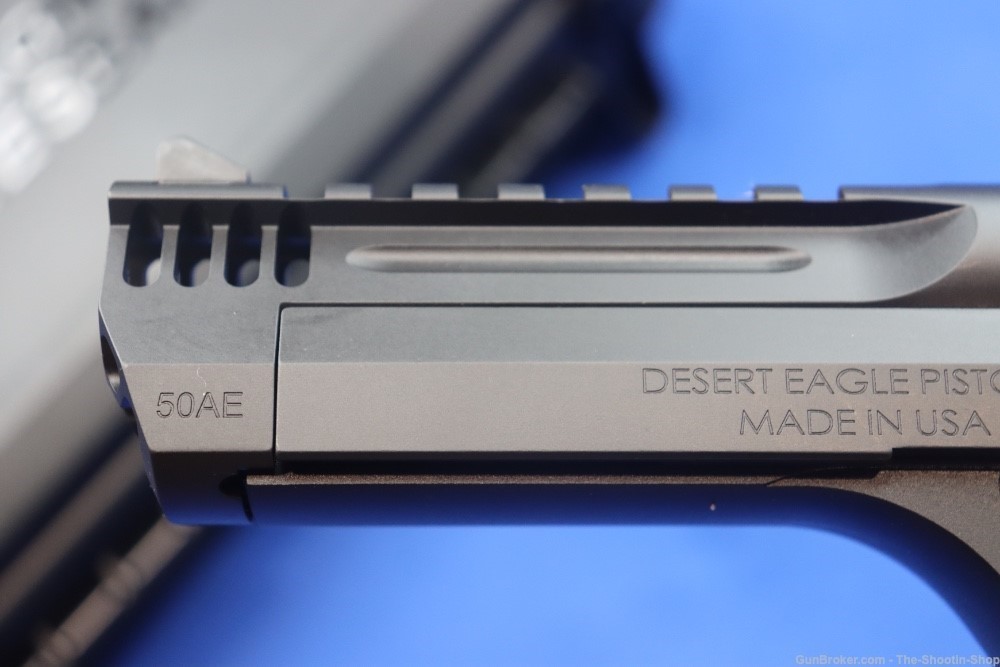 Magnum Research Desert Eagle Pistol 50AE 5" Black DE50 L5 Muzzle Brake 50-img-16