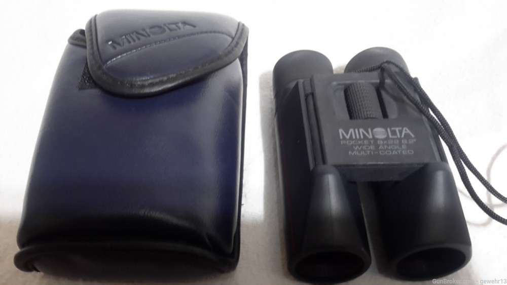 Minolta 8x22mm Pocket Binoculars, Japan-img-0