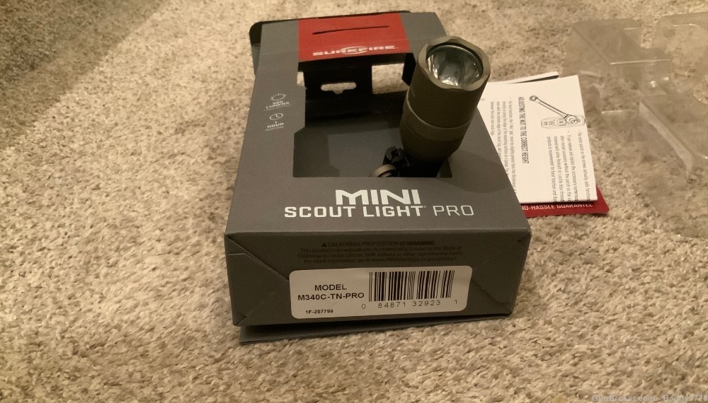 Surefire M340C-TN-PRO mini scout light pro PENNY AUCTION-img-4