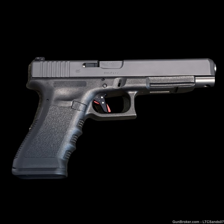 Glock 34 Gen 3 (9mm long slide) with Timney Alpha Trigger Upgrade-img-2