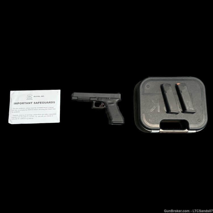 Glock 34 Gen 3 (9mm long slide) with Timney Alpha Trigger Upgrade-img-0