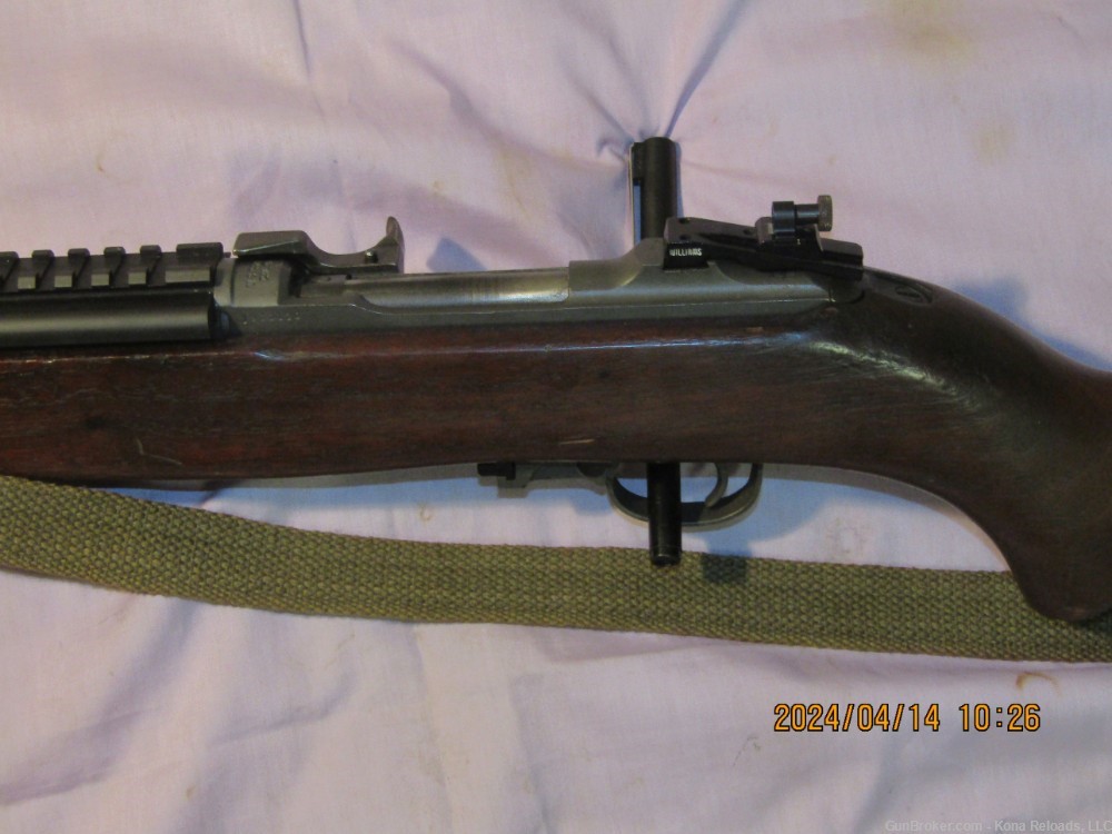 Iver Johnson, M1 carbine, 5.7 Johnson cal., 18 inch new Numrich barrel, GI -img-1