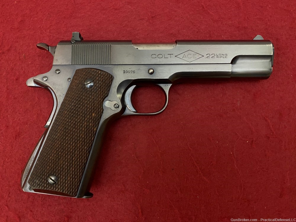 Excellent Colt Pre War Commercial ACE .22LR 1911 made in 1939-img-0