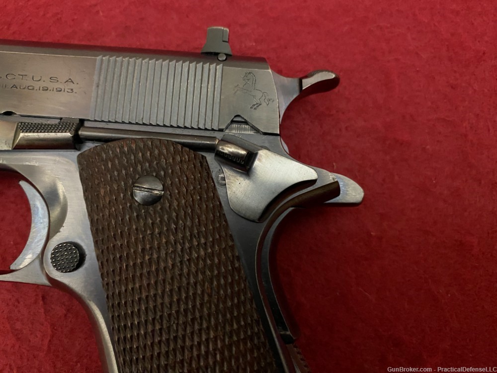 Excellent Colt Pre War Commercial ACE .22LR 1911 made in 1939-img-30