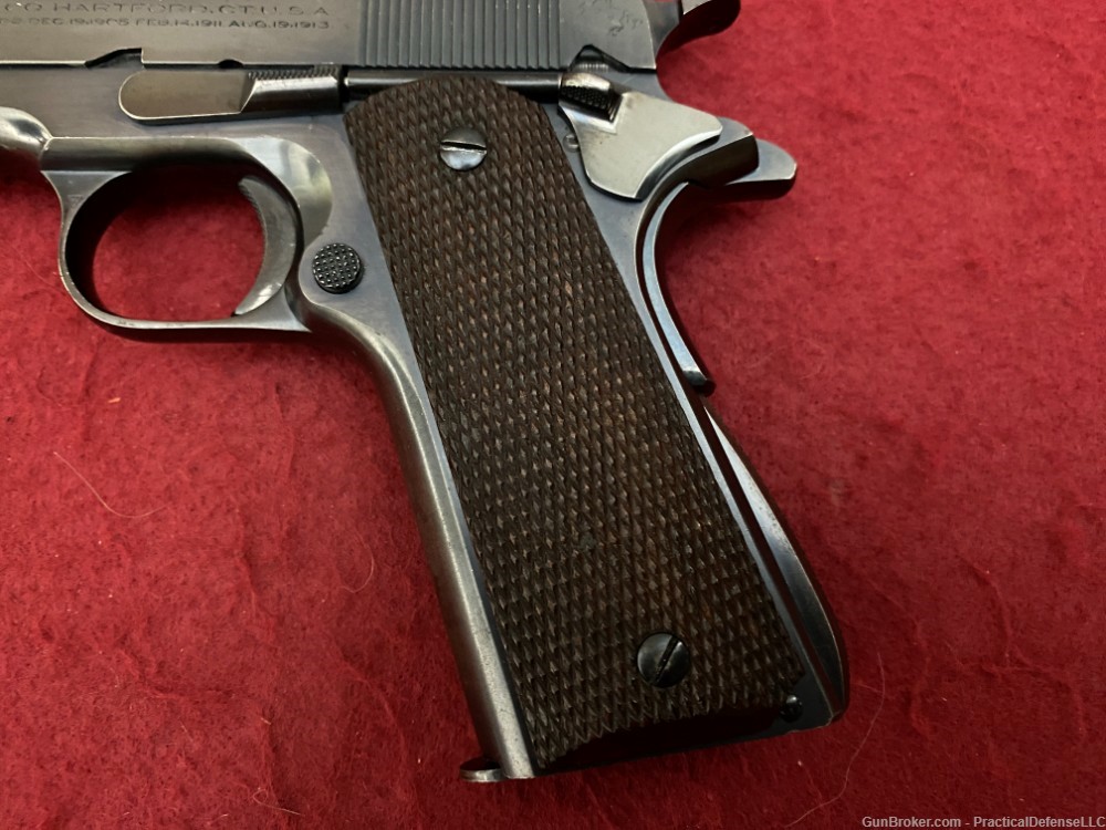 Excellent Colt Pre War Commercial ACE .22LR 1911 made in 1939-img-22