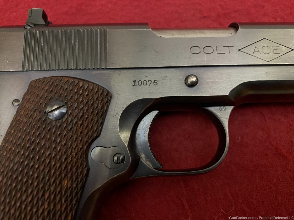 Excellent Colt Pre War Commercial ACE .22LR 1911 made in 1939-img-14