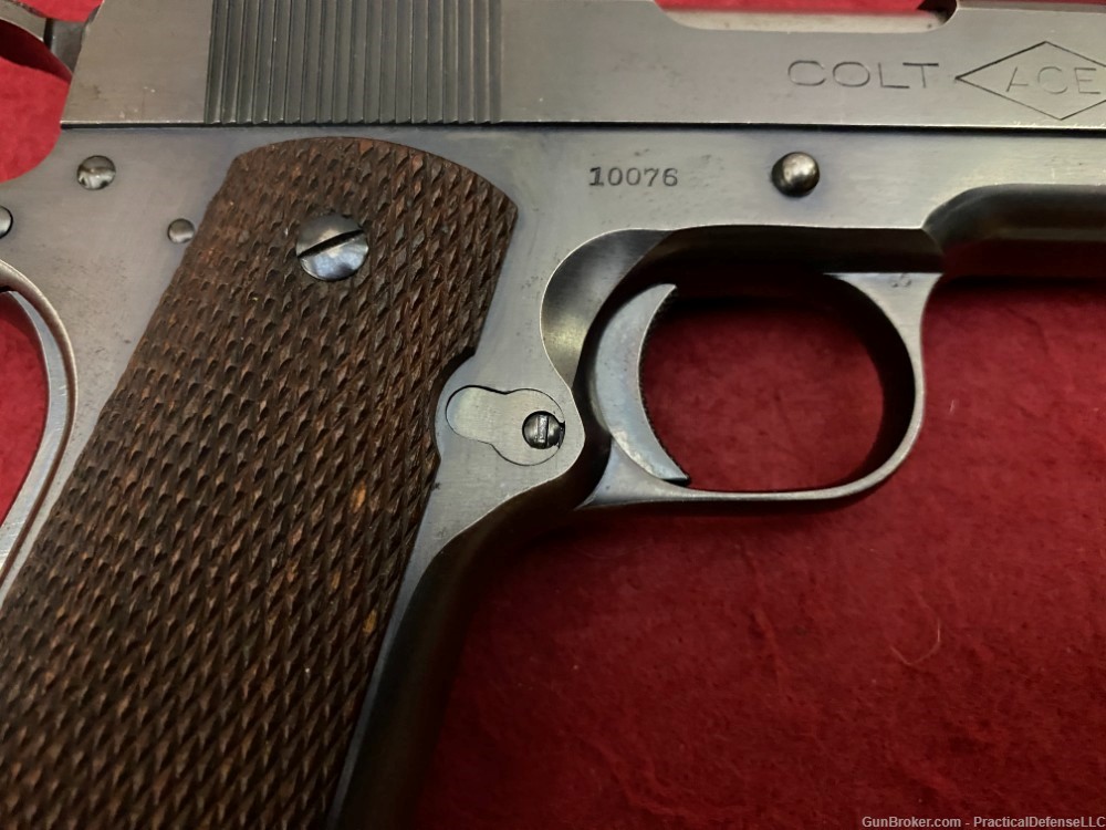 Excellent Colt Pre War Commercial ACE .22LR 1911 made in 1939-img-15