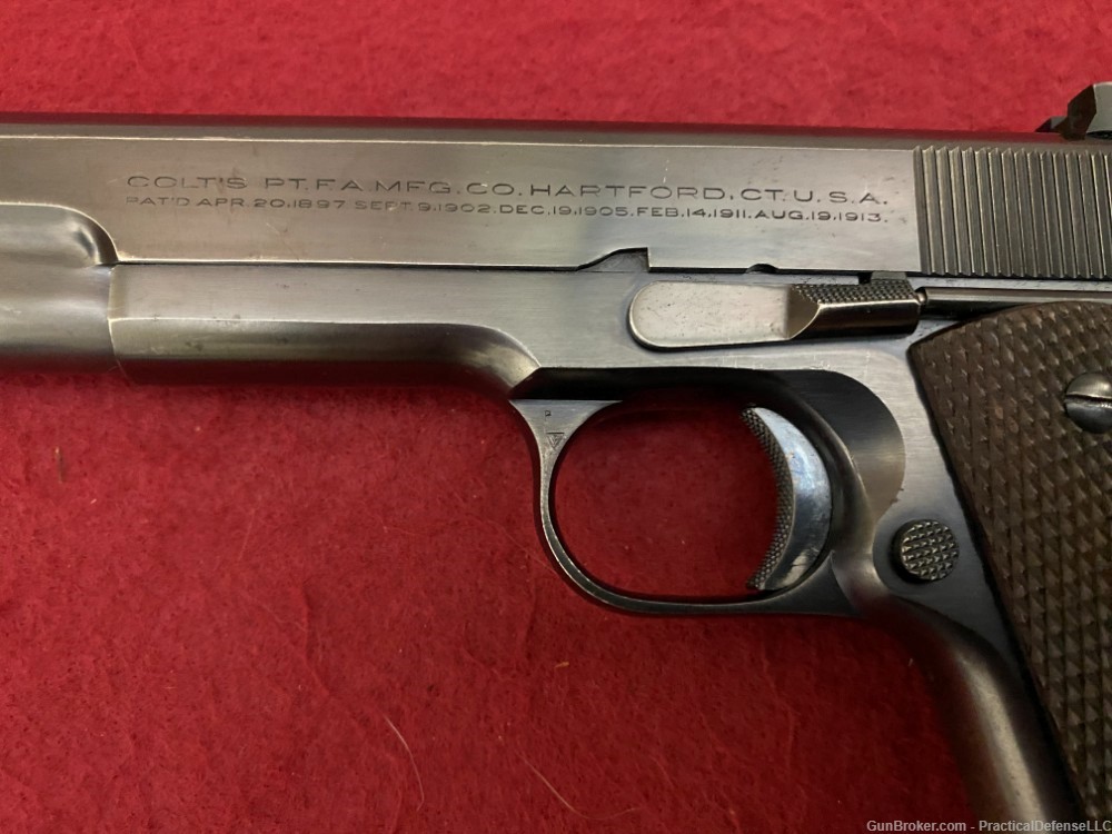 Excellent Colt Pre War Commercial ACE .22LR 1911 made in 1939-img-37