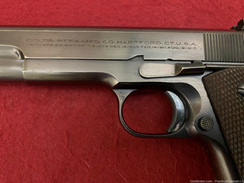 Excellent Colt Pre War Commercial ACE .22LR 1911 made in 1939-img-36