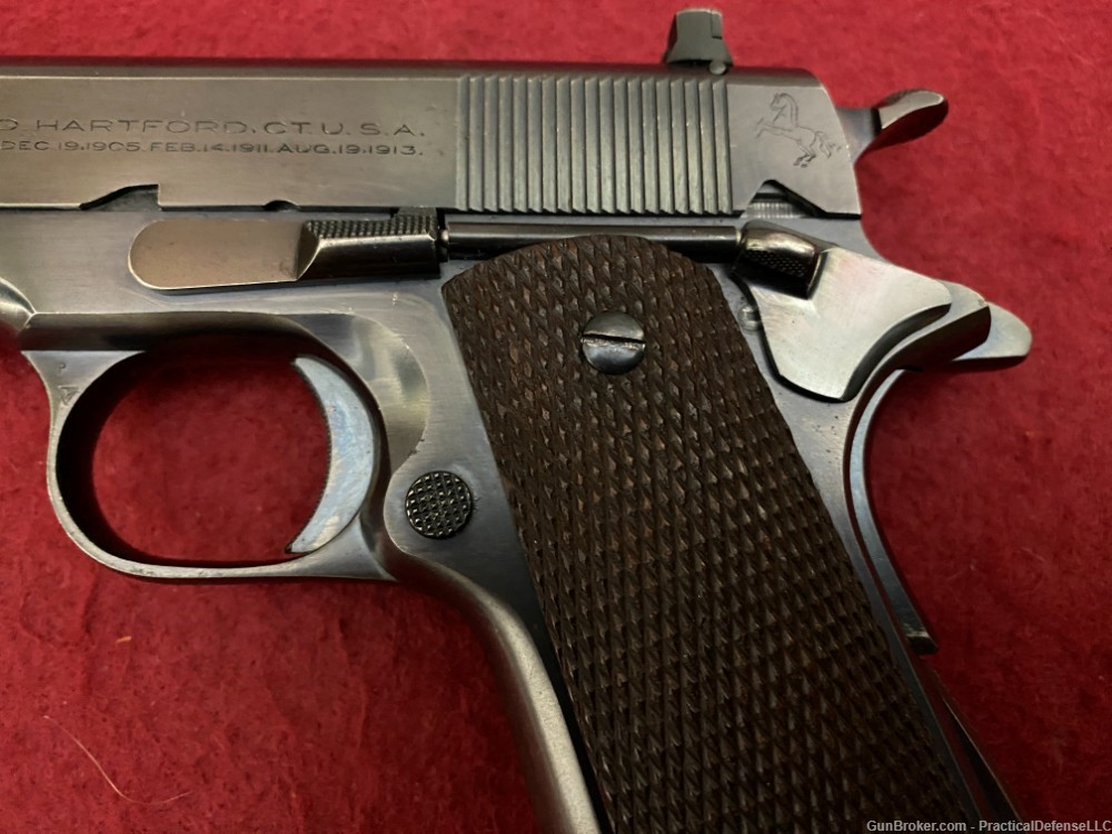 Excellent Colt Pre War Commercial ACE .22LR 1911 made in 1939-img-25