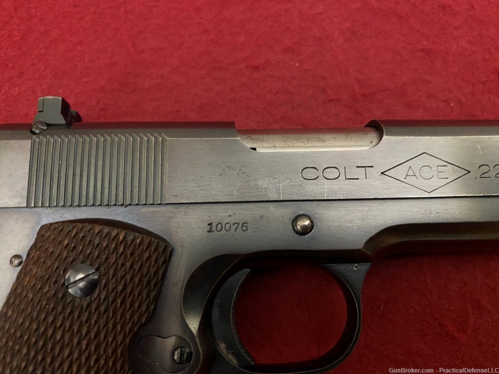 Excellent Colt Pre War Commercial ACE .22LR 1911 made in 1939-img-16