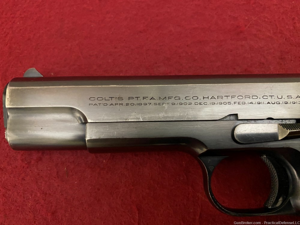 Excellent Colt Pre War Commercial ACE .22LR 1911 made in 1939-img-42